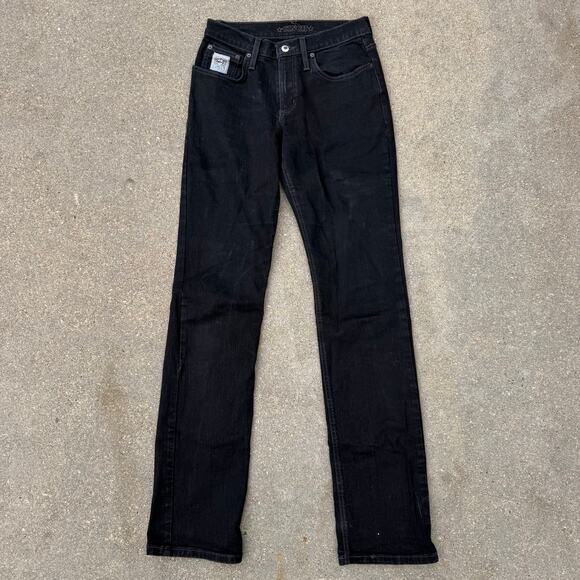 Cinch Black 27x36 Silver Label Mid Rise Slim Fit Straight Leg Jeans MB98034012 - Picture 2 of 8